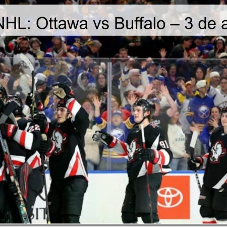 Pronóstico NHL: Ottawa vs Buffalo – 3 de abril de 2026