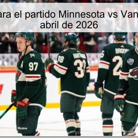 Pronóstico para el partido Minnesota vs Vancouver – 3 de abril de 2026