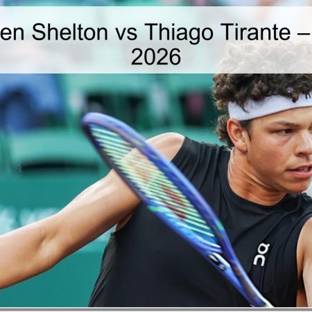 Pronóstico Ben Shelton vs Thiago Tirante – 3 de abril de 2026