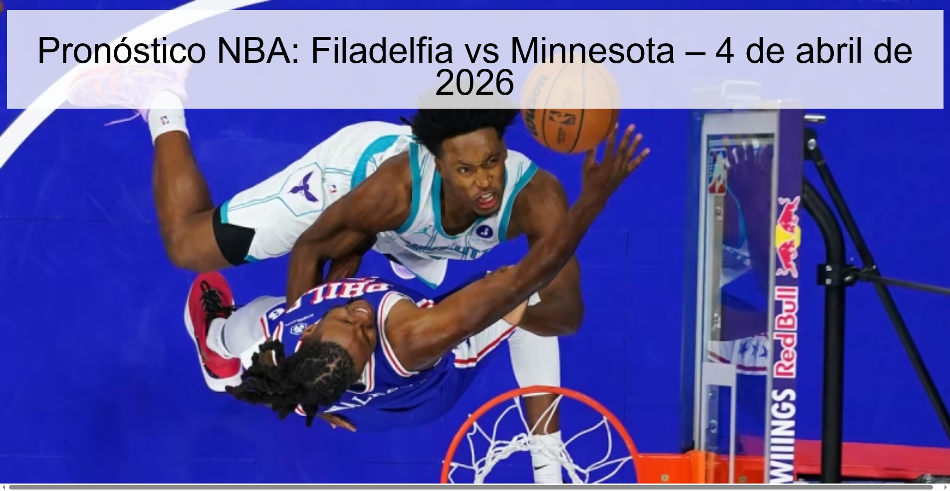 Pronóstico NBA: Filadelfia vs Minnesota – 4 de abril de 2026