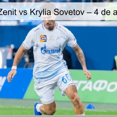 Pronóstico Zenit vs Krylia Sovetov – 4 de abril de 2026