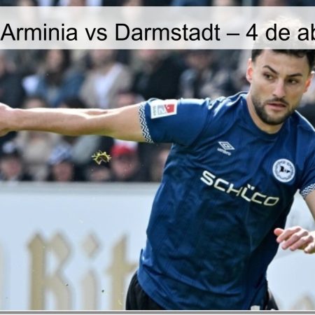 Pronóstico Arminia vs Darmstadt – 4 de abril de 2026