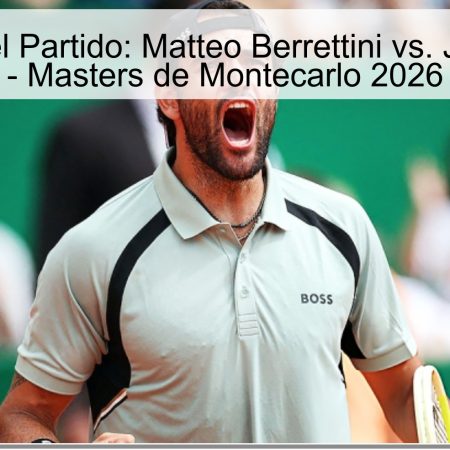 Pronóstico del Partido: Matteo Berrettini vs. Joao Fonseca – Masters de Montecarlo 2026