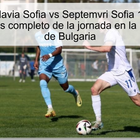 Pronóstico Slavia Sofia vs Septemvri Sofia 10 de abril de 2026: análisis completo de la jornada en la Primera Liga de Bulgaria