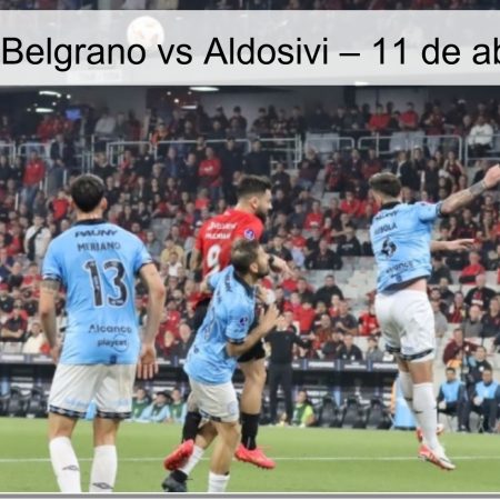 Pronóstico Belgrano vs Aldosivi – 11 de abril de 2026