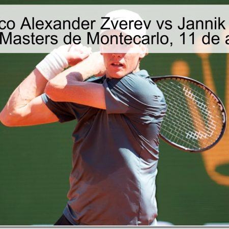 Pronóstico Alexander Zverev vs Jannik Sinner – Semifinales Masters de Montecarlo, 11 de abril de 2026