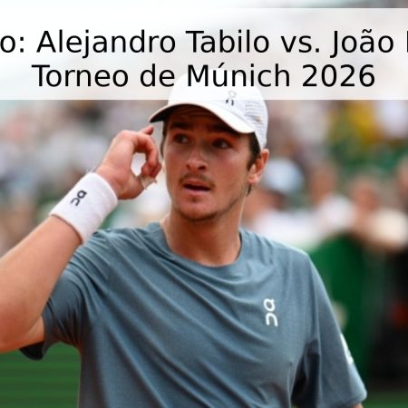 Pronóstico: Alejandro Tabilo vs. João Fonseca – Torneo de Múnich 2026