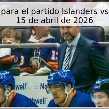 Pronóstico para el partido Islanders vs. Carolina – 15 de abril de 2026