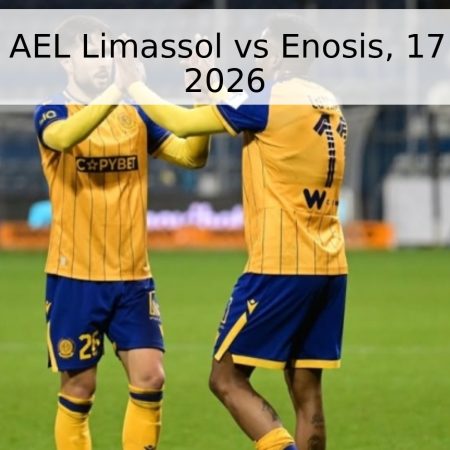 Pronóstico: AEL Limassol vs Enosis, 17 de abril de 2026