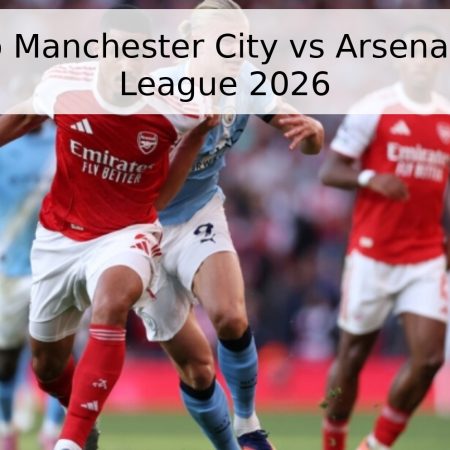 Pronóstico Manchester City vs Arsenal – Premier League 2026