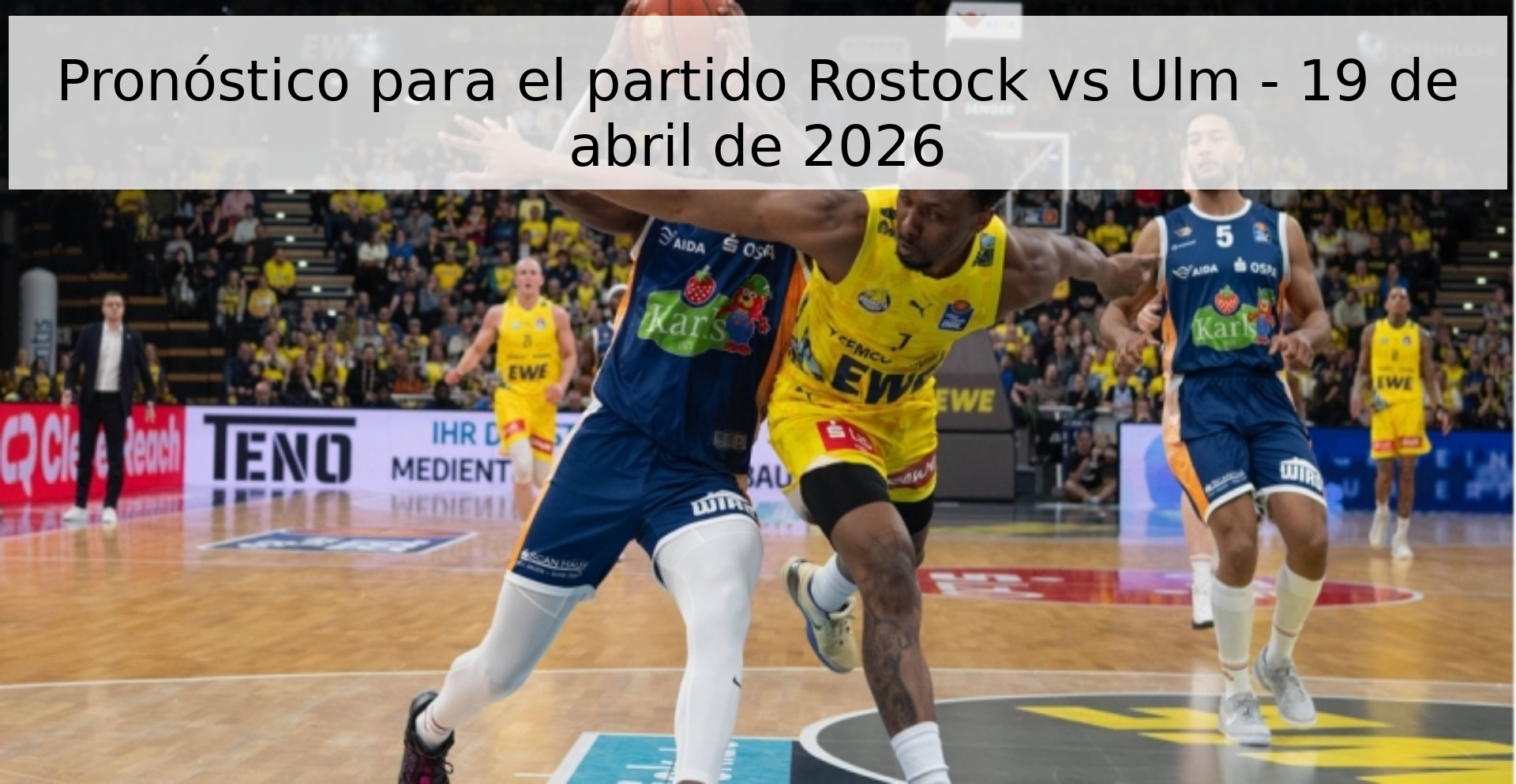 Pronóstico para el partido Rostock vs Ulm - 19 de abril de 2026