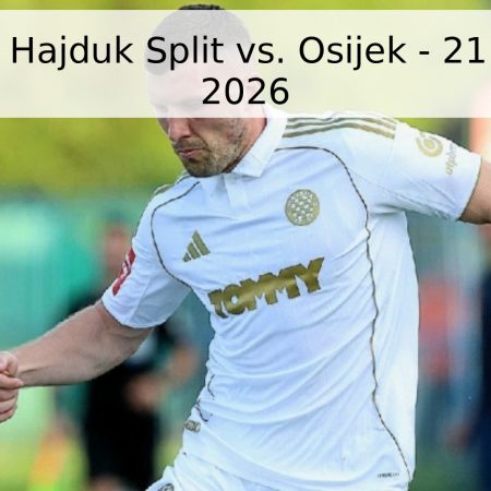 Pronóstico: Hajduk Split vs. Osijek – 21 de abril de 2026