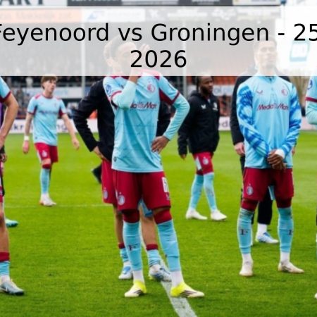 Pronóstico Feyenoord vs Groningen – 25 de Abril de 2026