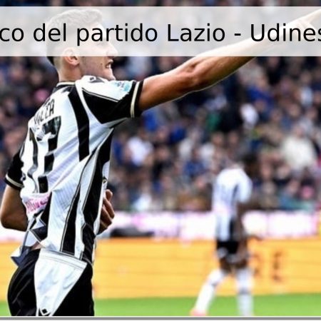 Pronóstico del partido Lazio – Udinese, 2026