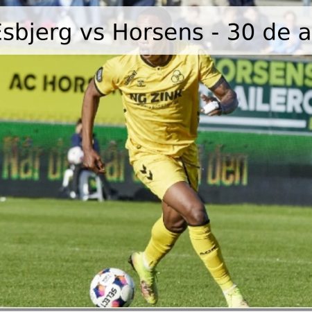 Pronóstico Esbjerg vs Horsens – 30 de abril de 2026