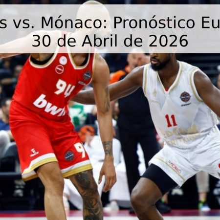 Olympiacos vs. Mónaco: Pronóstico EuroLeague – 30 de Abril de 2026