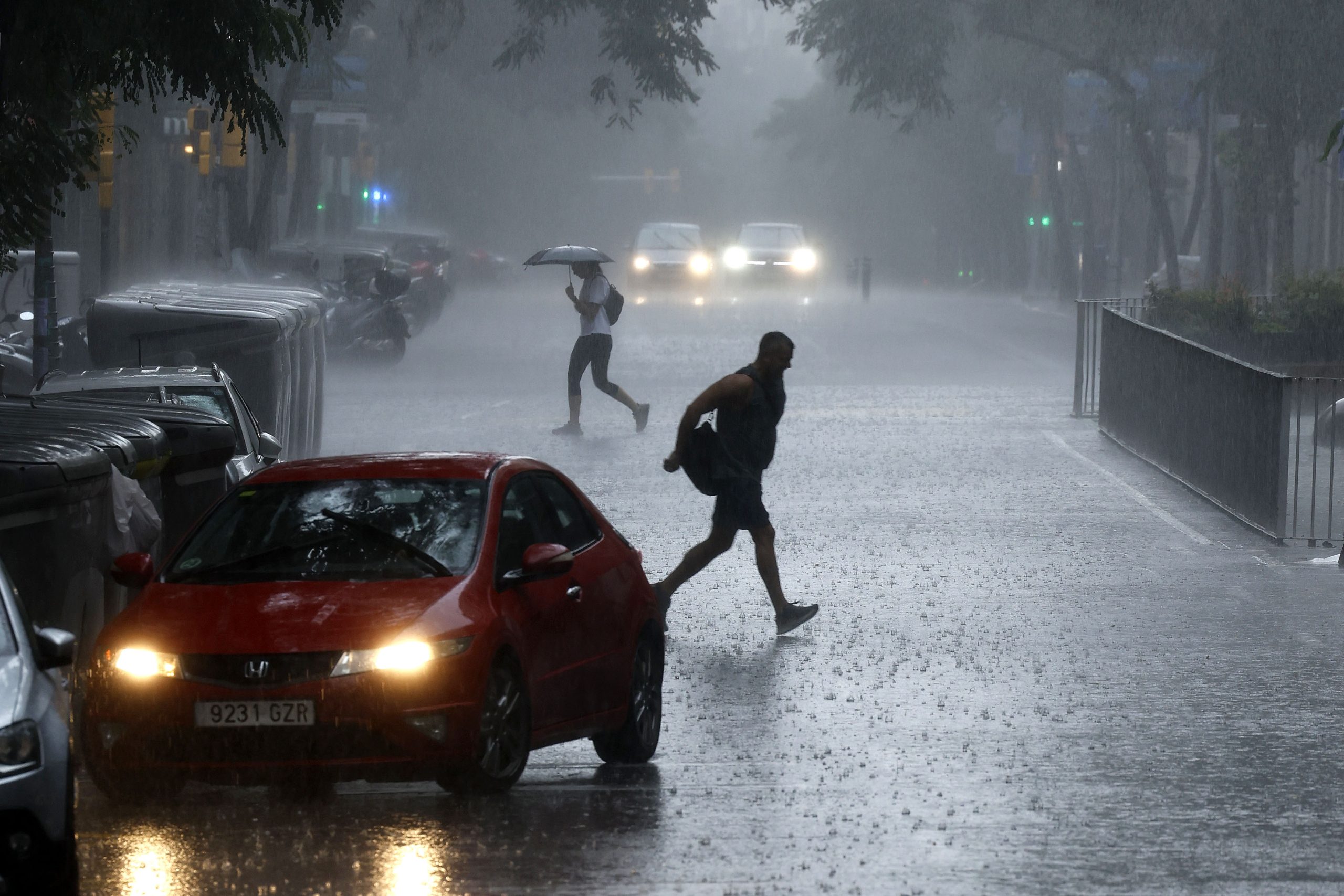 Barcelona se prepara para un cambio climático: lluvias y vientos a la vista