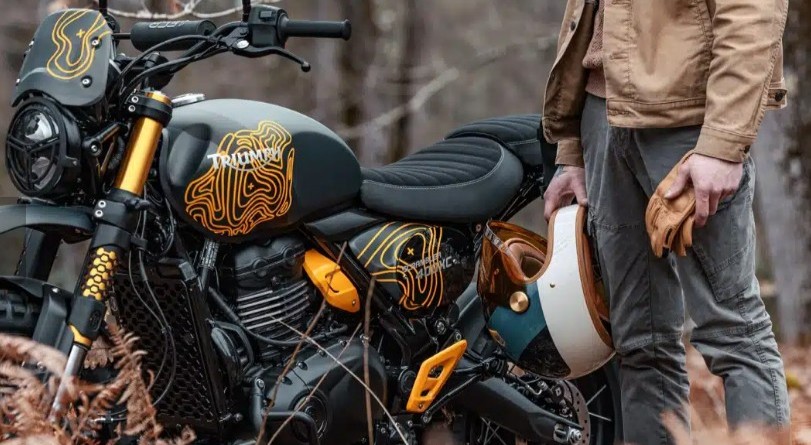 La Triumph Scrambler 400 XC se Transforma: ¡Aventura Off-Road con Estilo FCR Original!