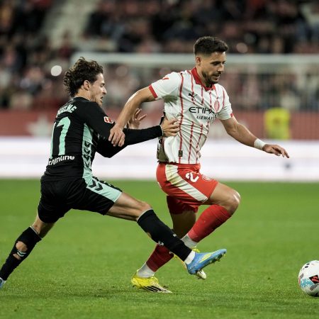 ¡Bomba en Montilivi! El Girona se queda sin su lateral zurdo clave ante el Mallorca: Míchel, contra las cuerdas