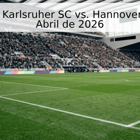 Pronóstico: Karlsruher SC vs. Hannover 96 – 25 de Abril de 2026