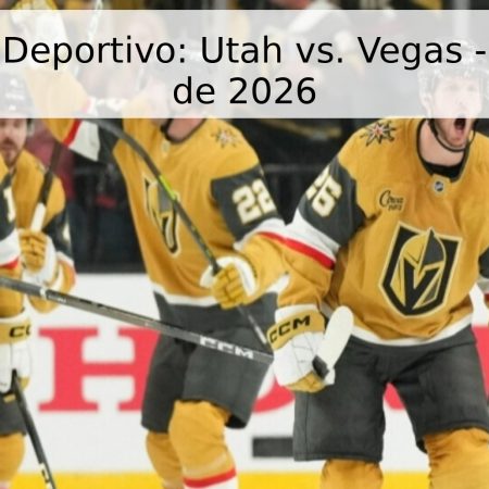 Pronóstico Deportivo: Utah vs. Vegas – 2 de Mayo de 2026