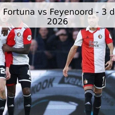 Pronóstico Fortuna vs Feyenoord – 3 de Mayo de 2026