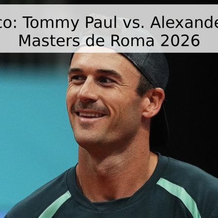 Pronóstico: Tommy Paul vs. Alexander Vukic – Masters de Roma 2026