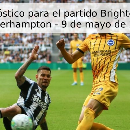 Pronóstico para el partido Brighton vs Wolverhampton – 9 de mayo de 2026