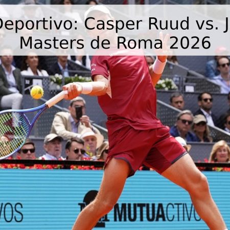Pronóstico Deportivo: Casper Ruud vs. Jiří Lehečka – Masters de Roma 2026
