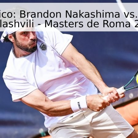 Pronóstico: Brandon Nakashima vs. Nikoloz Basilashvili – Masters de Roma 2026