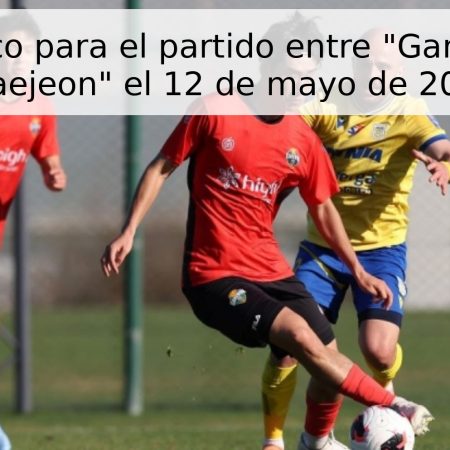 Pronóstico para el partido entre “Gangwon” y “Daejeon” el 12 de mayo de 2026