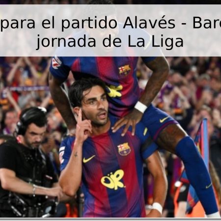 Pronóstico para el partido Alavés – Barcelona, 36ª jornada de La Liga