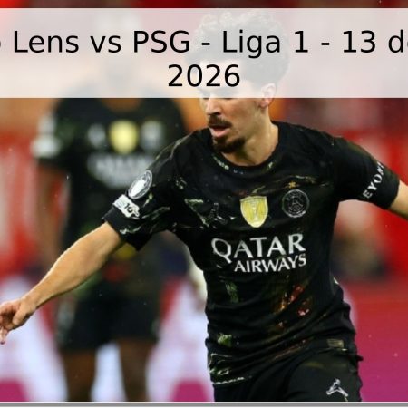 Pronóstico Lens vs PSG – Liga 1 – 13 de Mayo de 2026