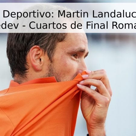 Pronóstico Deportivo: Martin Landaluce vs Daniil Medvedev – Cuartos de Final Roma 2026
