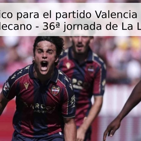 Pronóstico para el partido Valencia vs Rayo Vallecano – 36ª jornada de La Liga