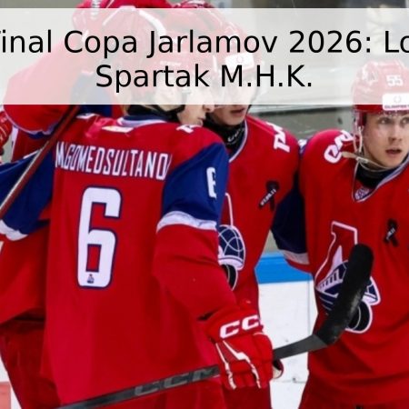 Pronóstico Final Copa Jarlamov 2026: Lokomotiv vs. Spartak M.H.K.
