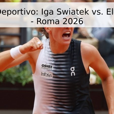 Pronóstico Deportivo: Iga Swiatek vs. Elina Svitolina – Roma 2026