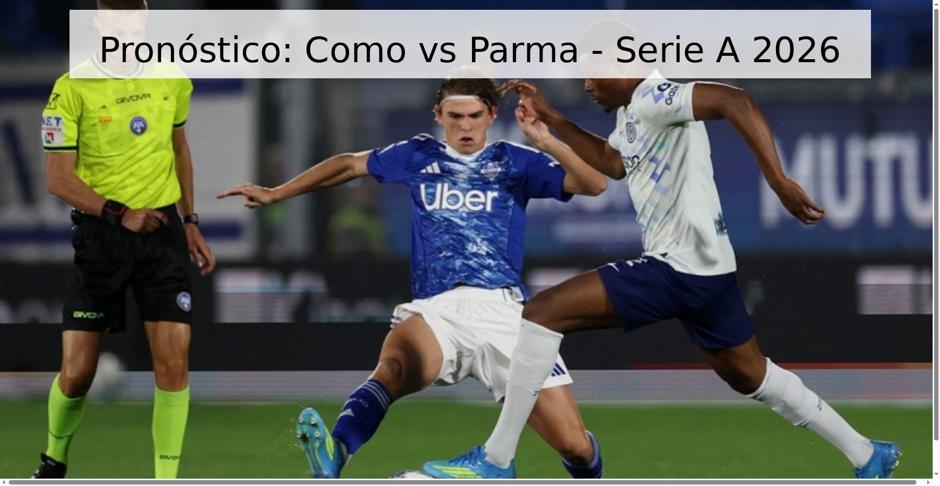 Pronóstico: Como vs Parma - Serie A 2026