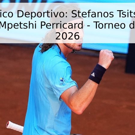 Pronóstico Deportivo: Stefanos Tsitsipas vs Giovanni Mpetshi Perricard – Torneo de Ginebra 2026