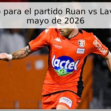 Pronóstico para el partido Ruan vs Laval – 19 de mayo de 2026