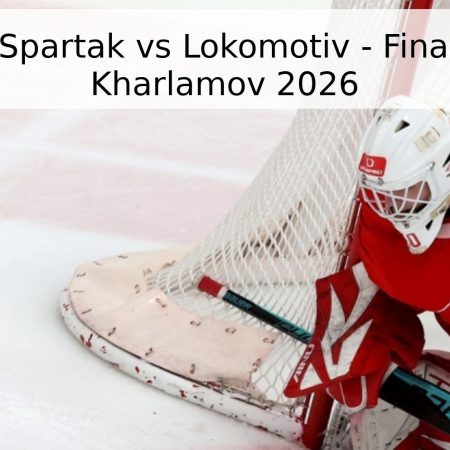 Pronóstico: Spartak vs Lokomotiv – Final de la Copa Kharlamov 2026