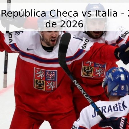 Pronóstico: República Checa vs Italia – 20 de mayo de 2026