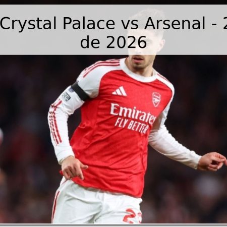Pronóstico Crystal Palace vs Arsenal – 24 de Mayo de 2026