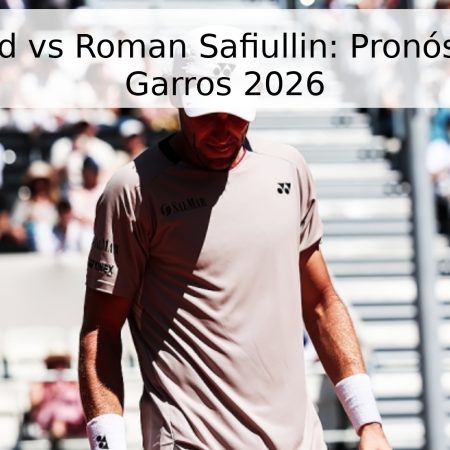Casper Ruud vs Roman Safiullin: Pronóstico Roland Garros 2026