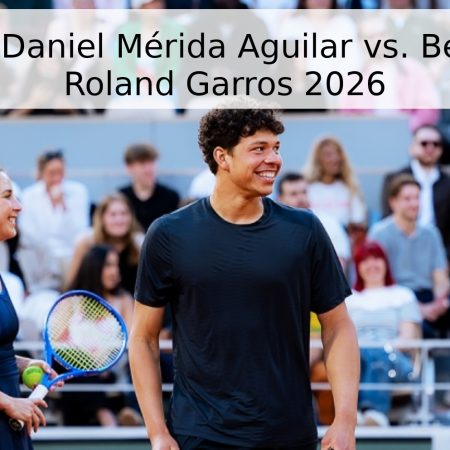 Pronóstico: Daniel Mérida Aguilar vs. Ben Shelton – Roland Garros 2026