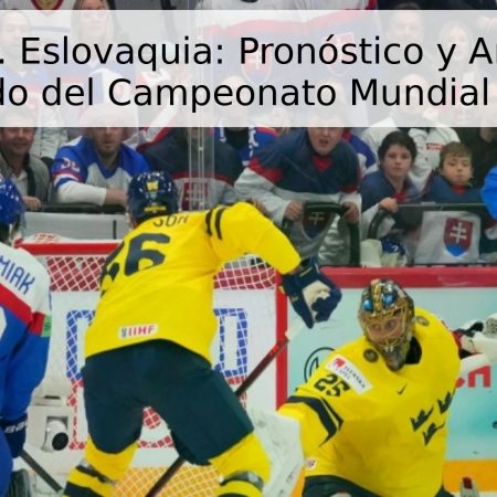Suecia vs. Eslovaquia: Pronóstico y Análisis del Partido del Campeonato Mundial 2026