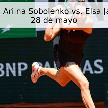 Pronóstico: Ariina Sobolenko vs. Elsa Jacquemot – 28 de mayo