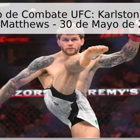 Pronóstico de Combate UFC: Karlston Harris vs. Jake Matthews – 30 de Mayo de 2026