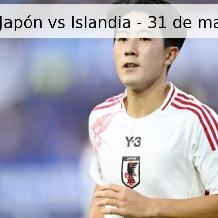 Pronóstico: Japón vs Islandia – 31 de mayo de 2026