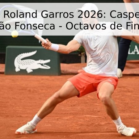 Pronóstico Roland Garros 2026: Casper Ruud vs. João Fonseca – Octavos de Final